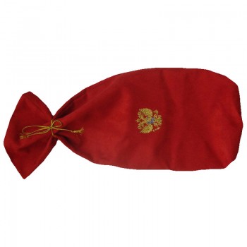 Чехол для нагайки "Герб России" красного цвета