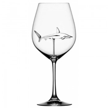 Бокал для вина "Акула" из стекла (280 мл)