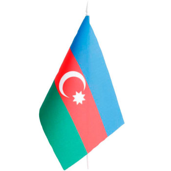 Настольный флаг Азербайджана (22 х 14 см)