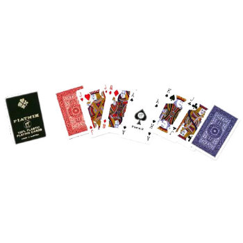 Игральные карты "Plastic Poker" из пластика (Piatnik, Австрия, 55 карт)