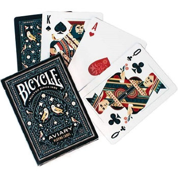 Игральные карты "Bicycle Aviary" (USPCC, США, 54 карты)