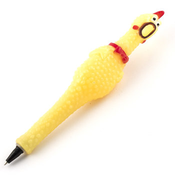 Шариковая ручка "Кричащая курица"