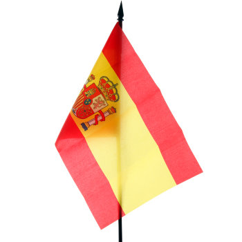 Настольный флаг Испании (22 х 14 см)