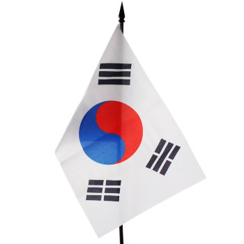 Настольный флаг Южной Кореи (22 х 14 см)
