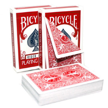 Карты только для фокусов "Bicycle" с двойной рубашкой (USPCC, США, 52 карты)