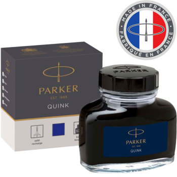 Флакон с чернилами Parker Quink Ink Z13 тёмно-синего цвета (57 мл)