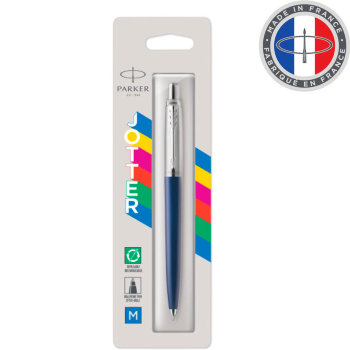 Шариковая ручка Parker Jotter Color Navy Blue CT M (в блистере)