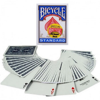 Карты только для фокусов "Bicycle Stripped Deck" конусной формы (USPCC, США, 54 карты)