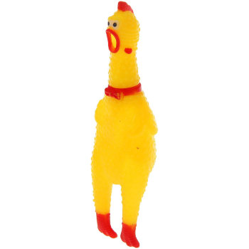 Игрушка "Кричащая курица" (маленькая, 17 см)