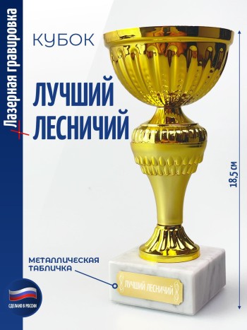 Кубок "Лучший лесничий" (18,4 см)