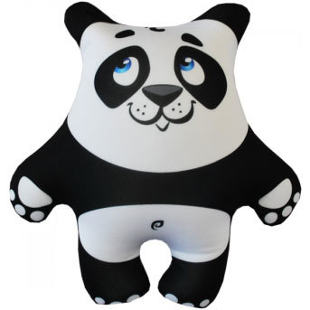 Подушка "Белая панда" (27 х 26 х 10 см)