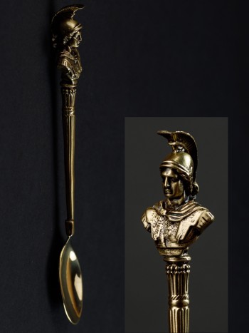 Чайная ложка "Римский легионер", бронза (14 см)