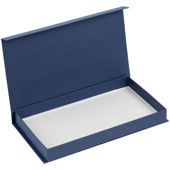 Подарочная коробка "Magnet" синего цвета (30,5 х 18,5 х 3,5 см)