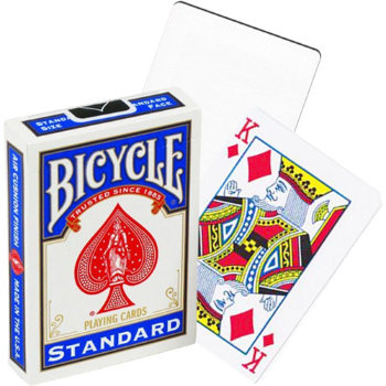 Карты только для фокусов "Bicycle Blank Back" с пустой рубашкой (USPCC, США, 54 карты)