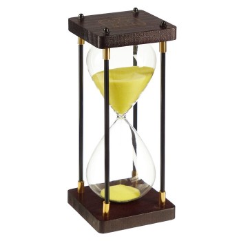 Песочные часы на 30 минут с золотым песком (25 см)