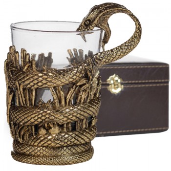 Подарочный стакан для виски "Змей" (280 мл)