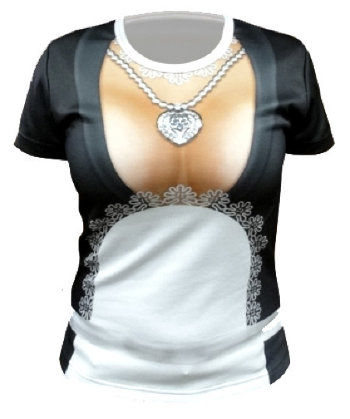 Женская футболка "Горничная" (размер 46)