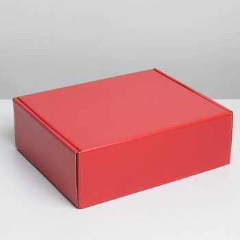 Подарочная коробка "Red" (27 х 21 х 9 см)