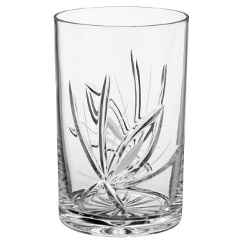 Хрустальный стакан для подстаканника "Цветок" (Неман, 250 мл)