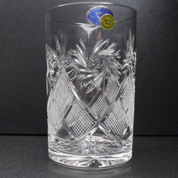 Хрустальный стакан для подстаканника "Солнце" (250 мл, Неман)