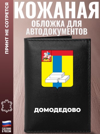 Обложка для автодокументов "Домодедово"