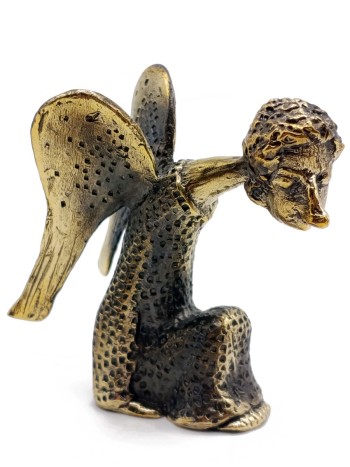 Фигурка "Ангел печальный", бронза (6,5 см)
