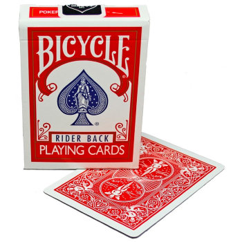 Игральные карты "Bicycle Rider Back" (USPCC, США, 54 карты)
