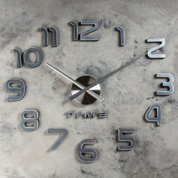 Настенные часы-наклейка "Модерн"