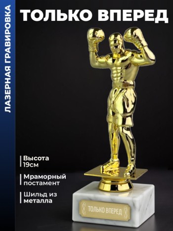 Статуэтка Бокс "Только вперед "
