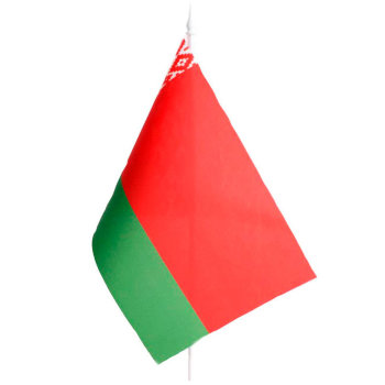 Настольный флаг Белоруссии (22 х 14 см)