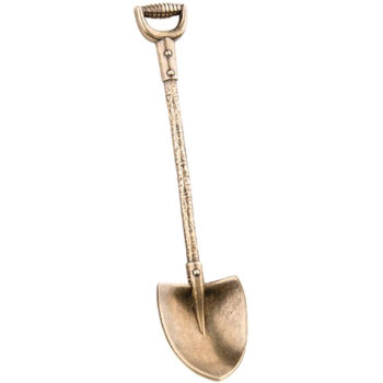Чайная ложка "Штыковая лопата" из бронзы