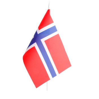 Настольный флаг Норвегии (22 х 14 см)
