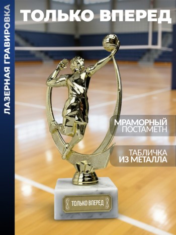 Статуэтка Волейбол "Только вперед"