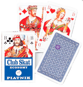 Игральные карты "Club Skat" для преферанса (Piatnik, Австрия, 32 карты)