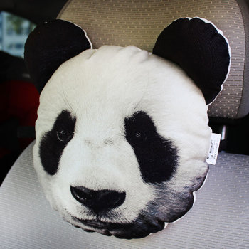 Подушка на подголовник автомобиля "Панда"