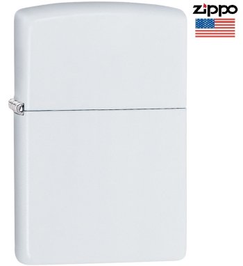 Зажигалка Zippo 214 White Matte