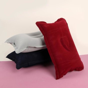 Прямоугольная надувная подушка (цвет в ассортименте, 46 х 27 х 12 см)