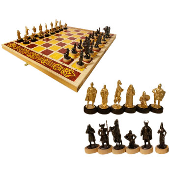 Шахматы "Ледовое побоище" (60 х 50 см)