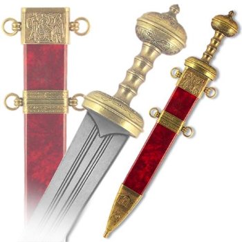 Римский меч Гладиус в ножнах