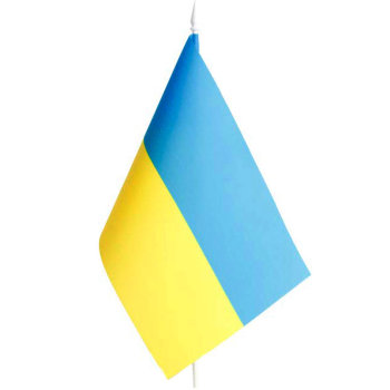Настольный флаг Украины (22 х 14 см)