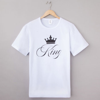 Мужская футболка "King" (52 размер)