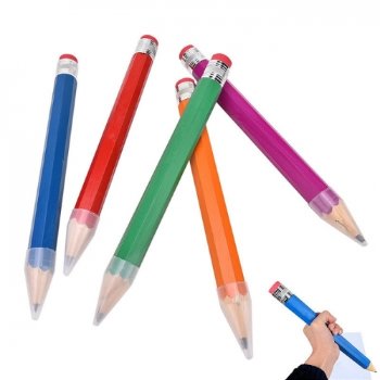 Гигантский карандаш (34 см, цвет в ассортименте)