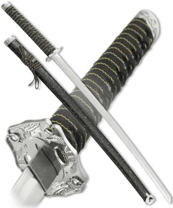 Самурайский меч катана (ножны черный мрамор)