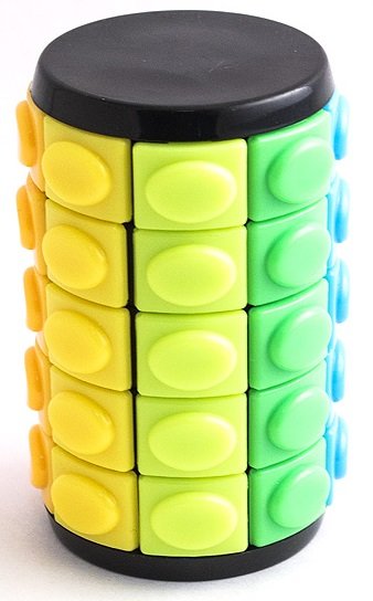 Головоломка цилиндр с шариками (5 рядов)