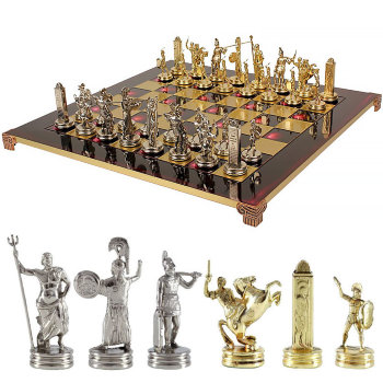 Подарочные шахматы "Троянская война" (36 х 36 х 3 см)