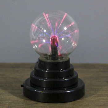 Плазменный шар Тесла (диаметр 8 см, работает от USB)