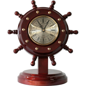 Настольные часы "Штурвал" (22 см, Балаково)