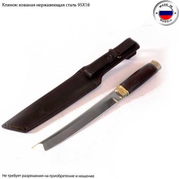 Японский нож танто сталь 95Х18 ("Атака", Россия)