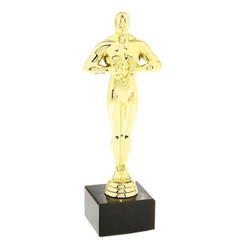 Статуэтка "Оскар" на подставке из камня (18 см)