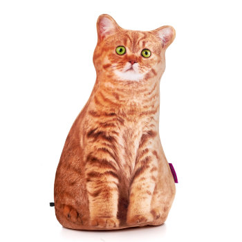 Подушка-игрушка "Рыжий кот" (40 х 22 х 15 см)